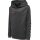 hummel Sport Hoodie hmlAUTHENTIC Poly Hoodie (knitted polyester) with hood asphalt grey Children