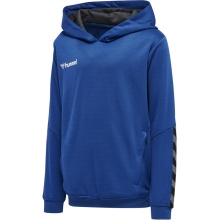 hummel Sport Hooded Sweatshirt hmlAUTHENTIC Poly Hoodie (knitted polyester) with hood dark blue Kids