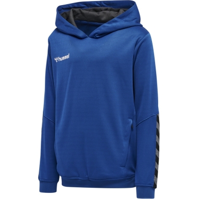 hummel Sport Hooded Sweatshirt hmlAUTHENTIC Poly Hoodie (knitted polyester) with hood dark blue Kids