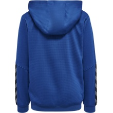 hummel Sport Hooded Sweatshirt hmlAUTHENTIC Poly Hoodie (knitted polyester) with hood dark blue Kids