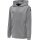 hummel Sport Hoodie hmlCORE XK Poly Sweat Hoodie (Polyester Sweat Fabric) with Hood Grey Children