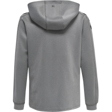 hummel Sport Hoodie hmlCORE XK Poly Sweat Hoodie (Polyester Sweat Fabric) with Hood Grey Children