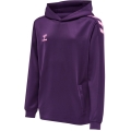 hummel Sport Hoodie hmlCORE XK Poly Sweat Hoodie (Polyester Sweat Fabric) with Hood Purple Children