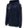 hummel Sport Hooded Sweatshirt hmlCORE XK Poly Sweat Hoodie (Polyester Sweat Fabric) with Hood Navy Blue Children