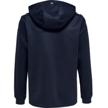 hummel Sport Hooded Sweatshirt hmlCORE XK Poly Sweat Hoodie (Polyester Sweat Fabric) with Hood Navy Blue Children