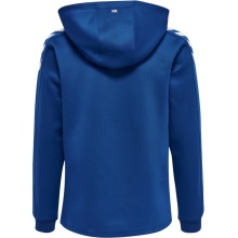 hummel Sport Hooded Sweatshirt hmlCORE XK Poly Sweat Hoodie (Polyester Sweat Fabric) with Hood Dark Blue Children