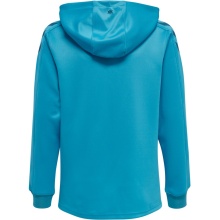 hummel Sport Hoodie hmlCORE XK Poly Sweat Hoodie (Polyester Sweat Fabric) with Hood Blue Children