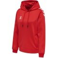 hummel Sport Hoodie hmlCORE XK Poly Sweat Hoodie (Polyester Sweat Fabric) with Hood Red Women