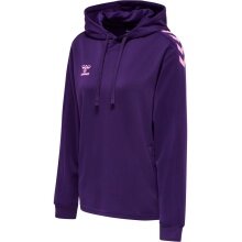 hummel Sport Hoodie hmlCORE XK Poly Sweat Hoodie (Polyester Sweat Fabric) with Hood Purple Women