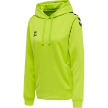 hummel Sport Hoodie hmlCORE XK Poly Sweat Hoodie (Polyester Sweat Fabric) with Hood lime green Women