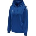 hummel Sport Hoodie hmlCORE XK Poly Sweat Hoodie (Polyester Sweat Fabric) with Hood in Dark Blue for Women