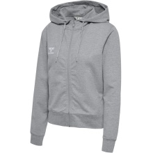 hummel Hoodie hmlGO 2.0 Full-Zip Hoodie (soft sweat fabric) grey Women