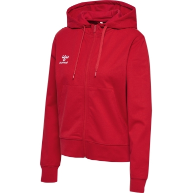 hummel Hoodie hmlGO 2.0 Full-Zip Hoodie (soft sweat fabric) red Women