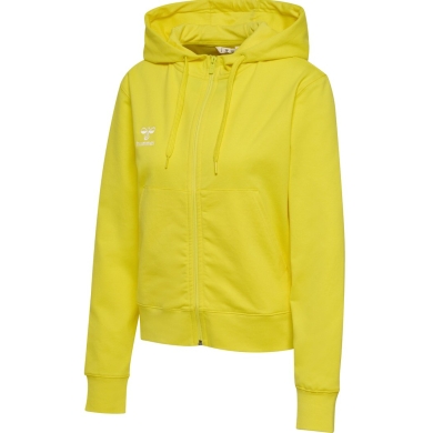 hummel Hoodie hmlGO 2.0 Full-Zip Hoodie (soft sweat fabric) yellow Women