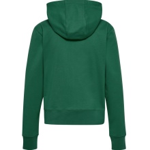 hummel Hoodie hmlGO 2.0 Full-Zip Hoodie (soft sweat fabric) dark green Women