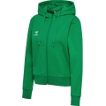 hummel Hoodie hmlGO 2.0 Full-Zip Hoodie (soft sweat fabric) green Women