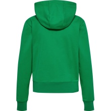 hummel Hoodie hmlGO 2.0 Full-Zip Hoodie (soft sweat fabric) green Women