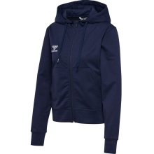 hummel Hoodie hmlGO 2.0 Full-Zip Hoodie (soft sweat fabric) navy blue Women