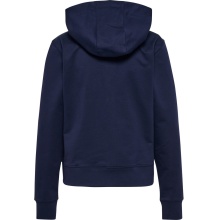 hummel Hoodie hmlGO 2.0 Full-Zip Hoodie (soft sweat fabric) navy blue Women