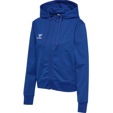 hummel Hoodie hmlGO 2.0 Full-Zip Hoodie (soft sweat fabric) dark blue Women