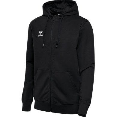 hummel Hoodie hmlGO 2.0 Full-Zip Hoodie (soft sweat fabric) black Men