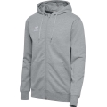 hummel Hoodie hmlGO 2.0 Full-Zip Hoodie (soft sweat fabric) grey Men