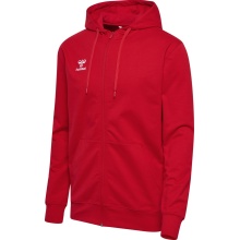 hummel Hoodie hmlGO 2.0 Full-Zip Hoodie (soft sweat fabric) red Men