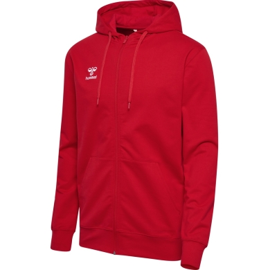 hummel Hoodie hmlGO 2.0 Full-Zip Hoodie (soft sweat fabric) red Men