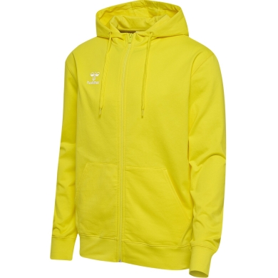 hummel Hoodie hmlGO 2.0 Full-Zip Hoodie (soft sweat fabric) yellow Men