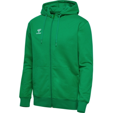 hummel Hoodie hmlGO 2.0 Full-Zip Hoodie (soft sweat fabric) green Men