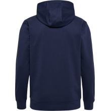 hummel Hoodie hmlGO 2.0 Full-Zip Hoodie (soft sweat fabric) navy blue Men