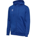 hummel Hoodie hmlGO 2.0 Full-Zip Hoodie (soft sweat fabric) dark blue Men