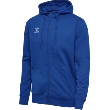 hummel Hoodie hmlGO 2.0 Full-Zip Hoodie (soft sweat fabric) dark blue Men