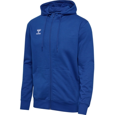 hummel Hoodie hmlGO 2.0 Full-Zip Hoodie (soft sweat fabric) dark blue Men