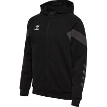 hummel Hoodie hmlTRAVEL Full-Zip Hoodie (soft sweat fabric) black Men