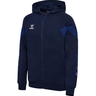 hummel Hoodie hmlTRAVEL Full-Zip Hoodie (soft sweat fabric) navy blue Men