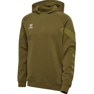 hummel Hoodie hmlTRAVEL Sweat Hoodie (soft sweat fabric) olive green Men