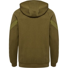 hummel Hoodie hmlTRAVEL Sweat Hoodie (soft sweat fabric) olive green Men