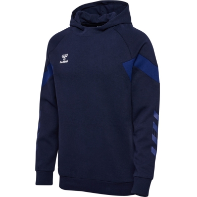 hummel Hooded Sweatshirt hmlTRAVEL Sweat Hoodie (soft sweat fabric) navy blue Men