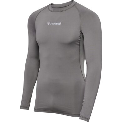 Hummel functional underwear long-sleeve shirt hmlBL Performance Tee dark grey men's