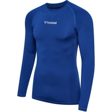 Hummel functional underwear long-sleeve shirt hmlBL Performance Tee dark blue men's