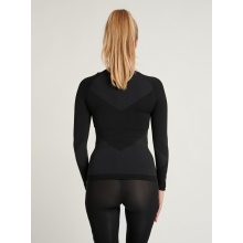 hummel Functional Underwear Long Sleeve Seamless Round Neck Seamless Black Women