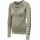 hummel Functional Underwear Long Sleeve Seamless Round Neck Seamless Grey Women