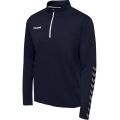 hummel Sport Long Sleeve Shirt hmlAUTHENTIC Half-Zip Sweatshirt (knitted polyester) navy blue Men