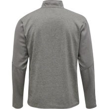 hummel Sport Long Sleeve Shirt hmlAUTHENTIC Half-Zip Sweatshirt (knitted polyester) grey Kids