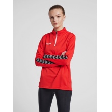 hummel Sport Long Sleeve Shirt hmlAUTHENTIC Half-Zip Sweatshirt (knitted polyester) red Women