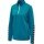 hummel Sport Long Sleeve Shirt hmlAUTHENTIC Half-Zip Sweatshirt (knitted polyester) teal blue Women