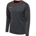 hummel Sport Long Sleeve Shirt hmlAUTHENTIC Poly Jersey (light jersey fabric) asphalt grey Men