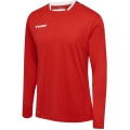 hummel Sport Long Sleeve Shirt hmlAUTHENTIC Poly Jersey (light jersey fabric) red Men