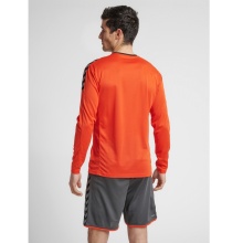 hummel Sport Long Sleeve Shirt hmlAUTHENTIC Poly Jersey (light jersey fabric) flashorange Men